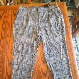 Torrid Tapered Plaid Pants - New - Size 16